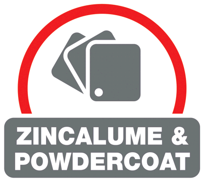 Zincalume & powdercoat